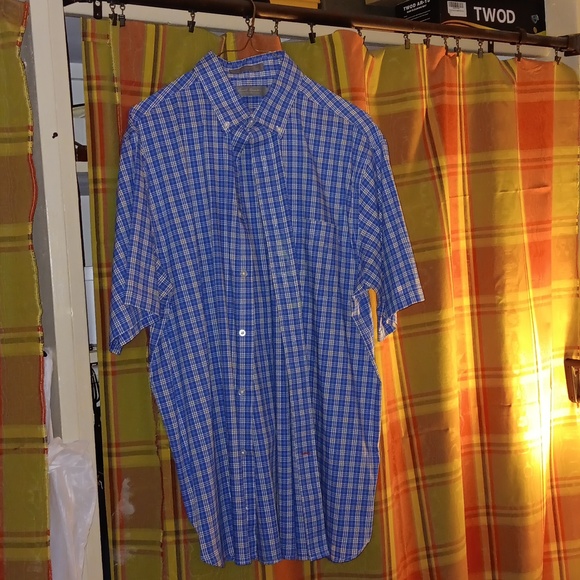 Mens Daniel Cremier Pattern Button down short sleeve. Size L - Picture 1 of 5